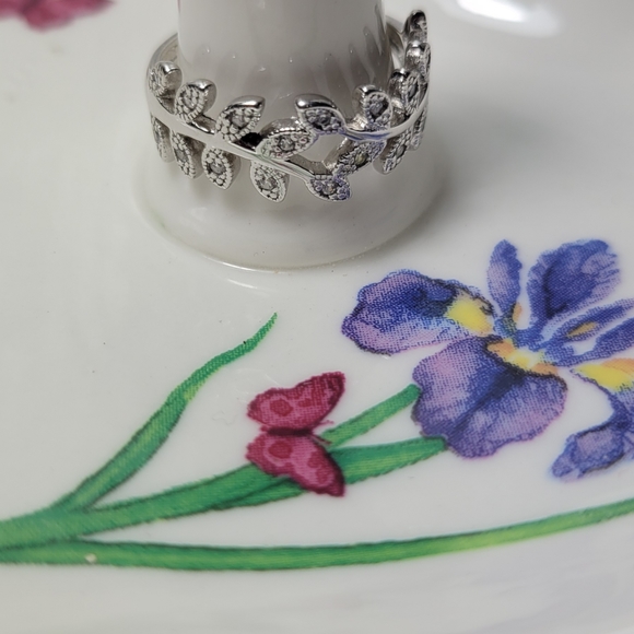 ❤ STERLING SILVER RING SIZE 6 - Picture 2 of 8